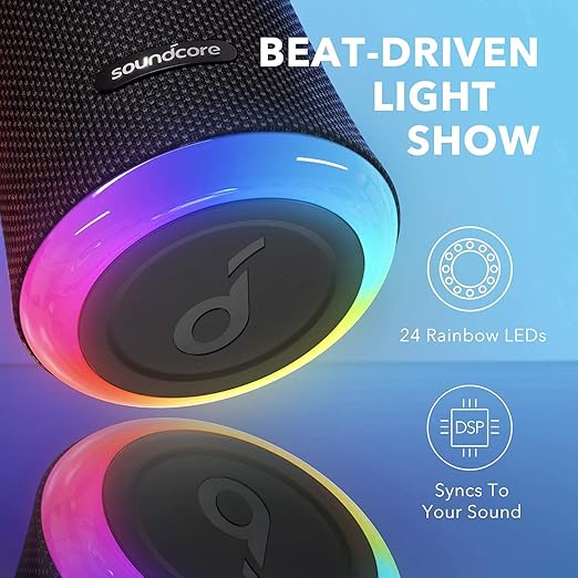 Anker Soundcore Flare 2 Bluetooth IPX7 Waterproof Speaker Anker Soundcore Flare 2 Bluetooth IPX7 Waterproof Speaker